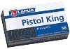.22 lr - Lapua Pistol King- 40 gr Solid Lead, 960 fps. Reliable, accurate and consistent shot after shot.
